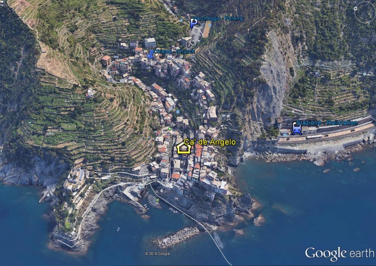 Hotel Cà de Angelo Manarola Esterno foto